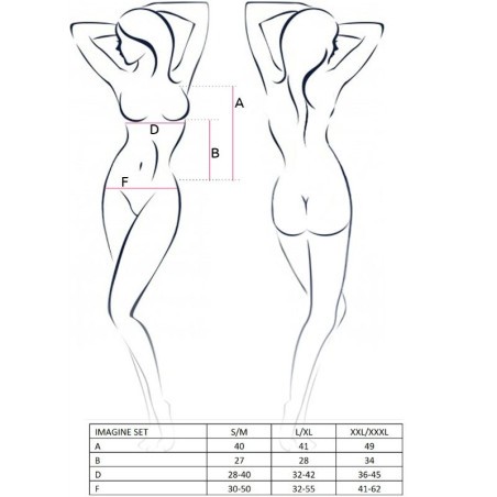 PASSION WOMAN IMAGINE SET TALLA L XL