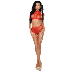 ME SEDUCE MONA SET ROJO XXL XXXL