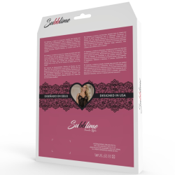 SUBBLIME CORSET ENTRELAZADO EN ESCOTE S M