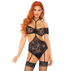 LEG AVENUE SET DOS PIEZAS TOP TEDDY S M