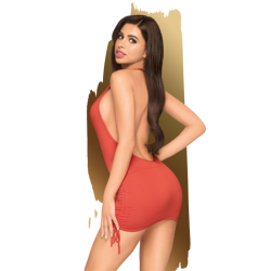 PENTHOUSE EARTH SHAKER MINI VESTIDO ROJO S M