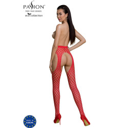 PASSION ECO COLLECTION BODYSTOCKING ECO S003 ROJO